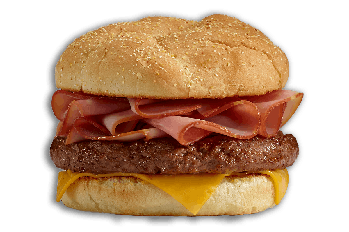 Order Double-R-Bar Burger food online from Roy Rogers store, Frederick on bringmethat.com
