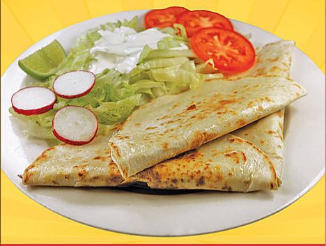Order Quesadilla with Salad food online from Amanecer store, Charlottesville on bringmethat.com