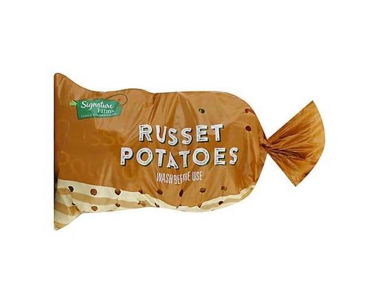Order Signature Farms · Russet Potatoes (1 lb) food online from Albertsons Express store, Fort Worth on bringmethat.com