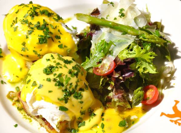 Order Eggs Benedict classic food online from Pitchoun! store, Los Angeles on bringmethat.com