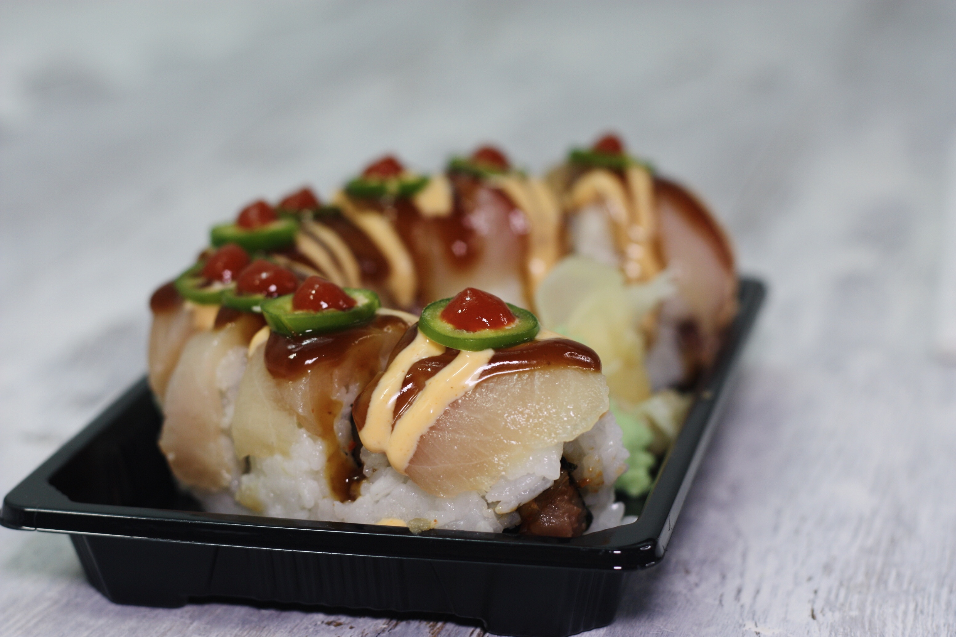 Order Hayashi Roll food online from Sushi N Grill store, Bakersfield on bringmethat.com