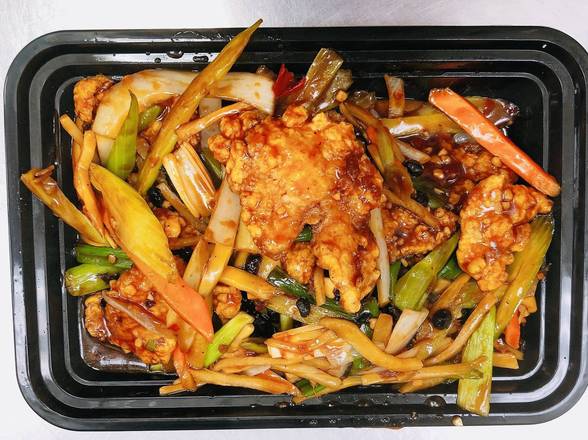 Order Szechuan Chicken food online from Wok On Fire store, Austin on bringmethat.com