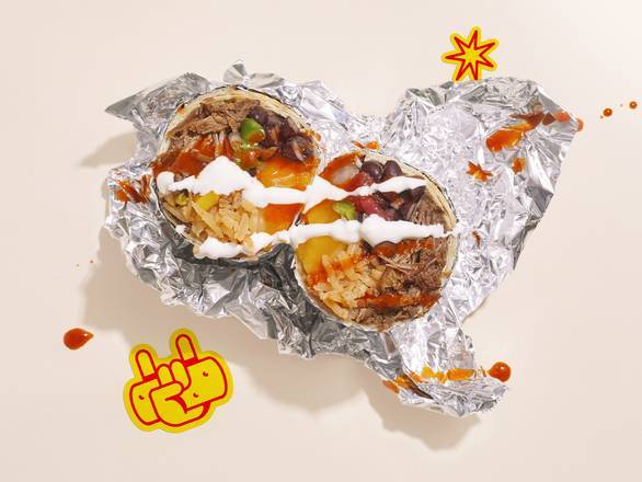 Order Barbacoa Wham! Burrito food online from Wham! Bam! Burrito! store, Foothill Ranch on bringmethat.com