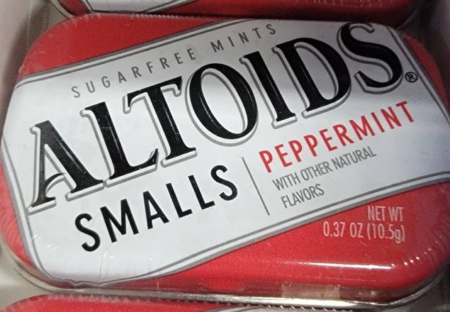 Order Altoids smalls (peppermint) 10.5 g food online from Hub Market & Deli store, San Diego on bringmethat.com