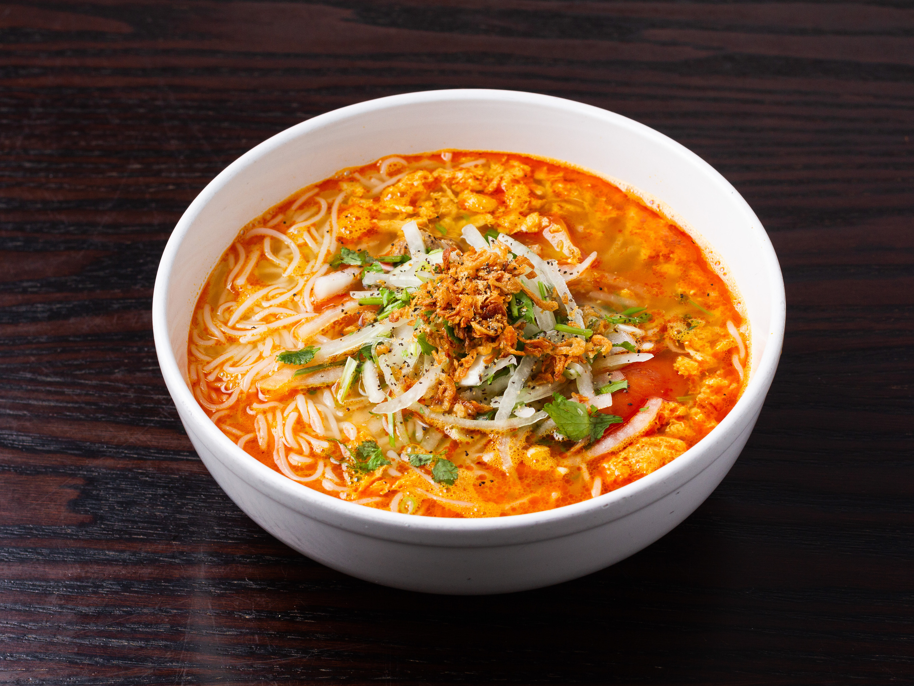 Order Bun Rieu Soup food online from Le Bledo Bakery & Cafe store, Springfield on bringmethat.com