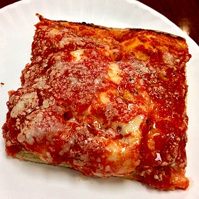 Order Sicilian Red Pizza Slice food online from Little Italy Pizza store, New York on bringmethat.com