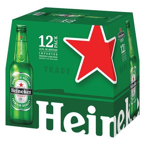 Order Heineken Bottles - 12 oz Bottles/12 Pack food online from Bottle Shop & Spirits store, Los Alamitos on bringmethat.com