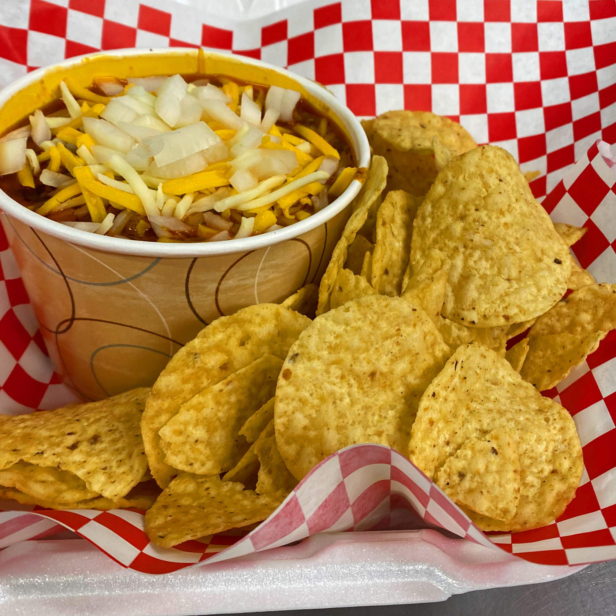 Order Cup of Chili food online from Joe's Dairy Bar store, Hopewell Jct on bringmethat.com