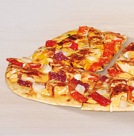 Order Cheesy Chipotle Chicken Flatbread food online from Taco Bell store, Monroe on bringmethat.com