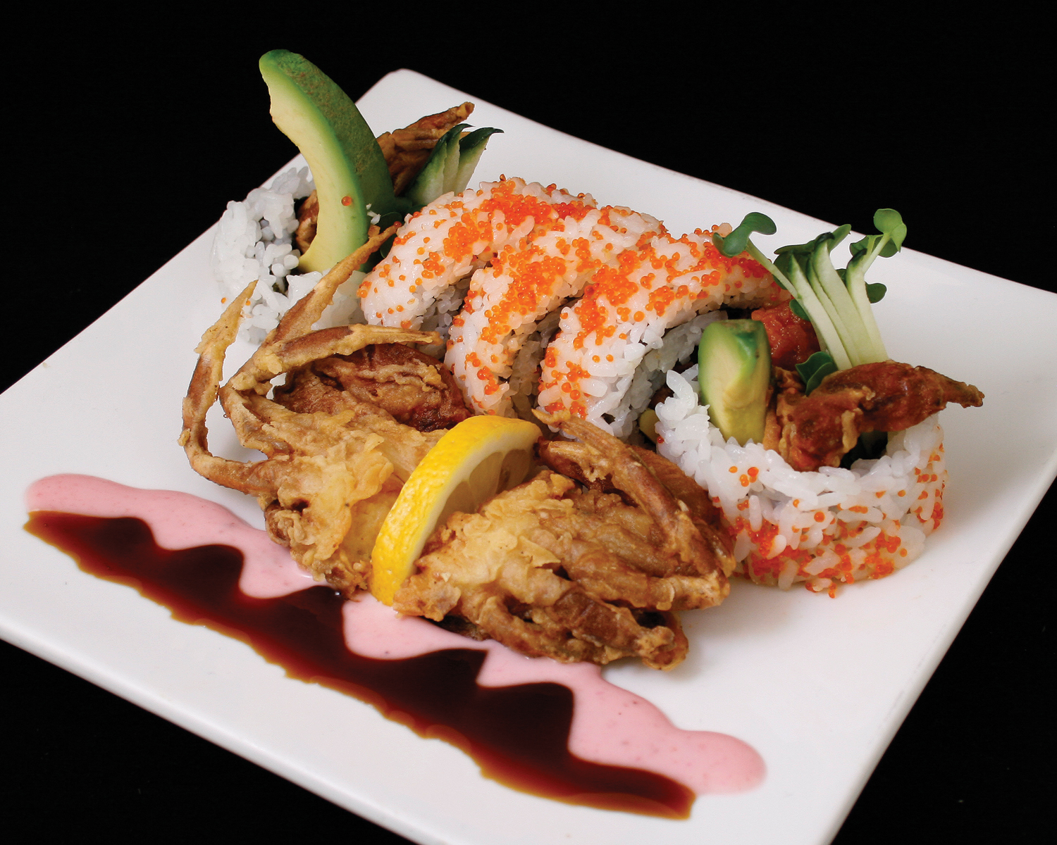 Order Raiders Special Roll food online from Sushi Lover store, Belmont on bringmethat.com