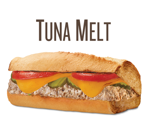 Order Tuna Melt Sub food online from Quiznos store, Raleigh on bringmethat.com