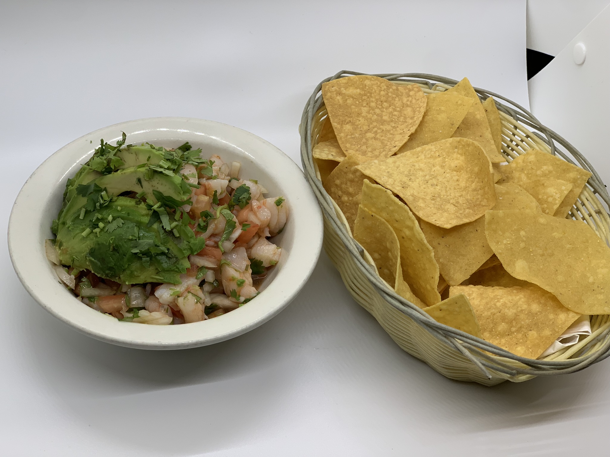 Order Ceviche de Camaron food online from Patron mexican grill store, New York on bringmethat.com