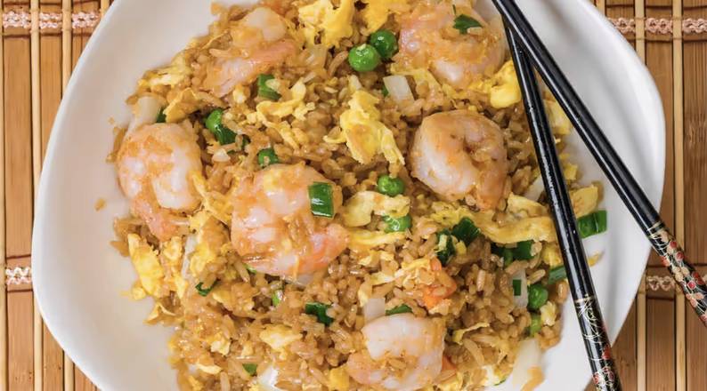 Order Shrimp Fried Rice (qt) food online from Asian Garden store, Cramerton on bringmethat.com