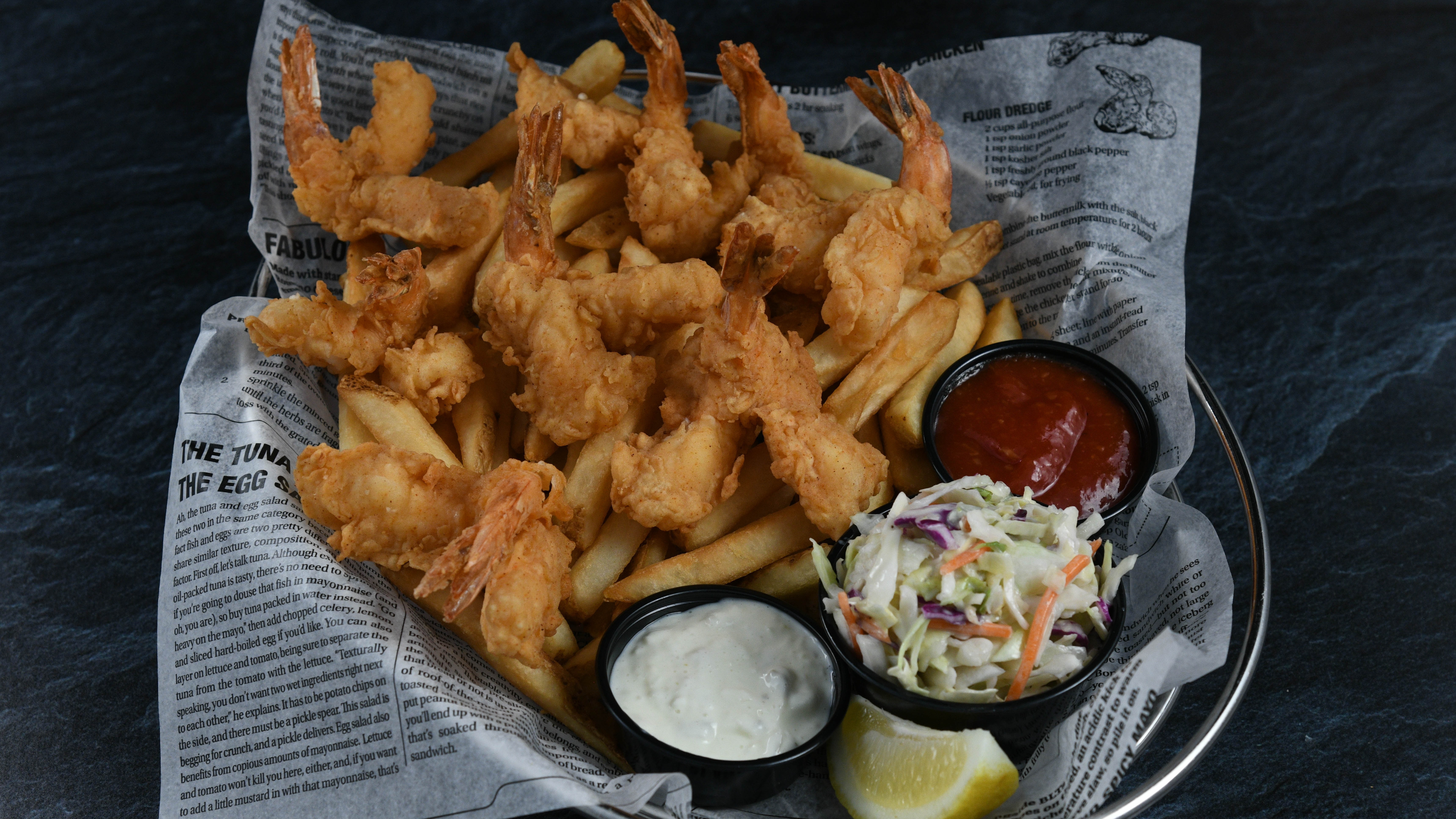 Order Add Fried Shrimp food online from Rainforest Cafe store, Atlantic City on bringmethat.com