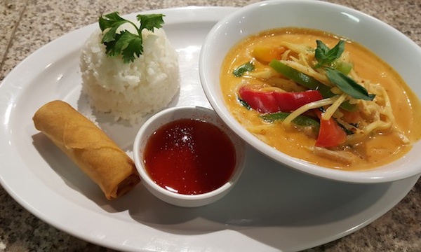 Order CR1. Red Curry food online from Thai Thani Cuisine store, Chino on bringmethat.com