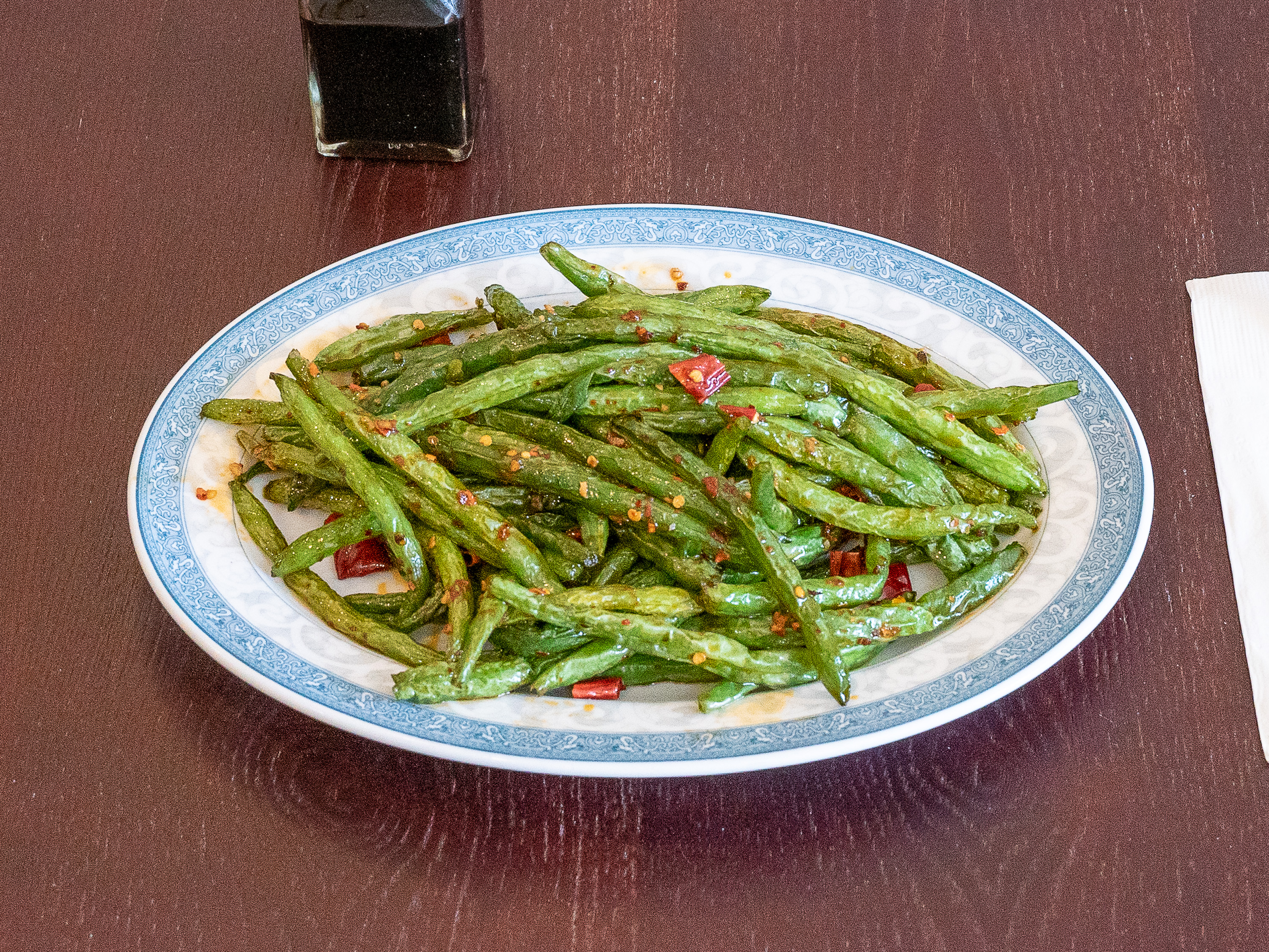 Order Dried Cooked String Beans food online from Sichuanese Cuisine store, Seattle on bringmethat.com