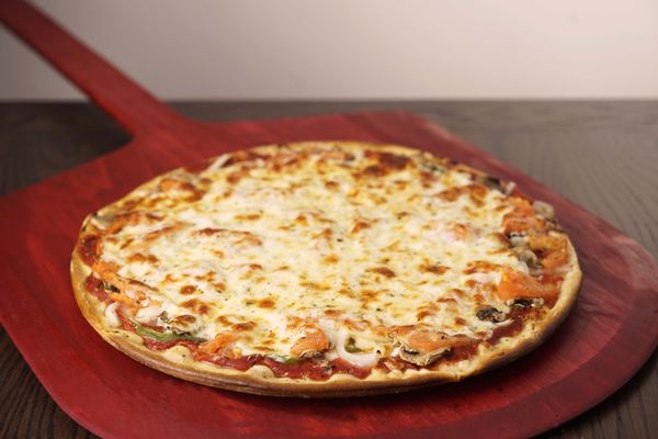 Order 12" Gluten-Free Crust Cheese Pizza food online from Rosati's Pizza store, Round Lake Beach on bringmethat.com