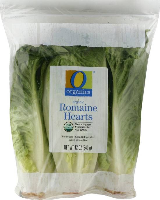 Order O Organics · Organic Romaine Hearts (12 oz) food online from Albertsons store, Eugene on bringmethat.com