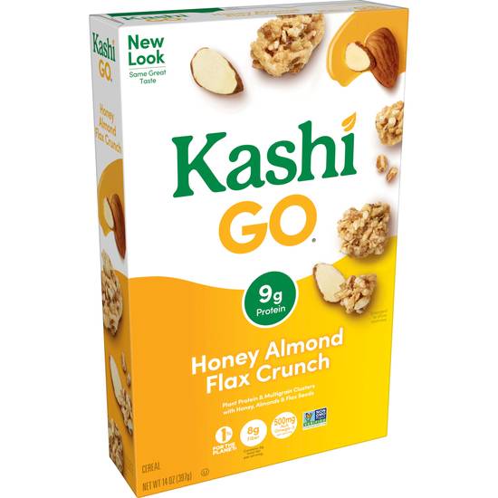 Order Kashi GO Honey Almond Flax Crunch Breakfast Cereal, 14 OZ food online from CVS store, FALLBROOK on bringmethat.com