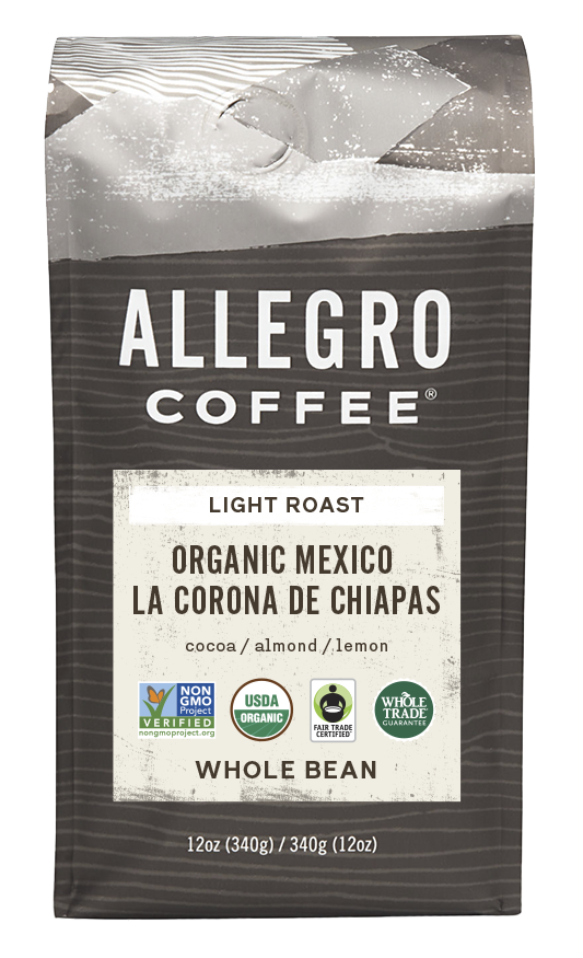Order Organic Mexico la Corona de Chiapas food online from Allegro Coffee Company store, Lexington on bringmethat.com