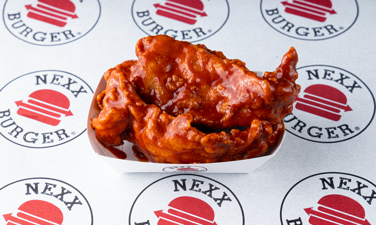 Order 3 Spicy Chicken Strips food online from Nexx Burger store, Downey on bringmethat.com