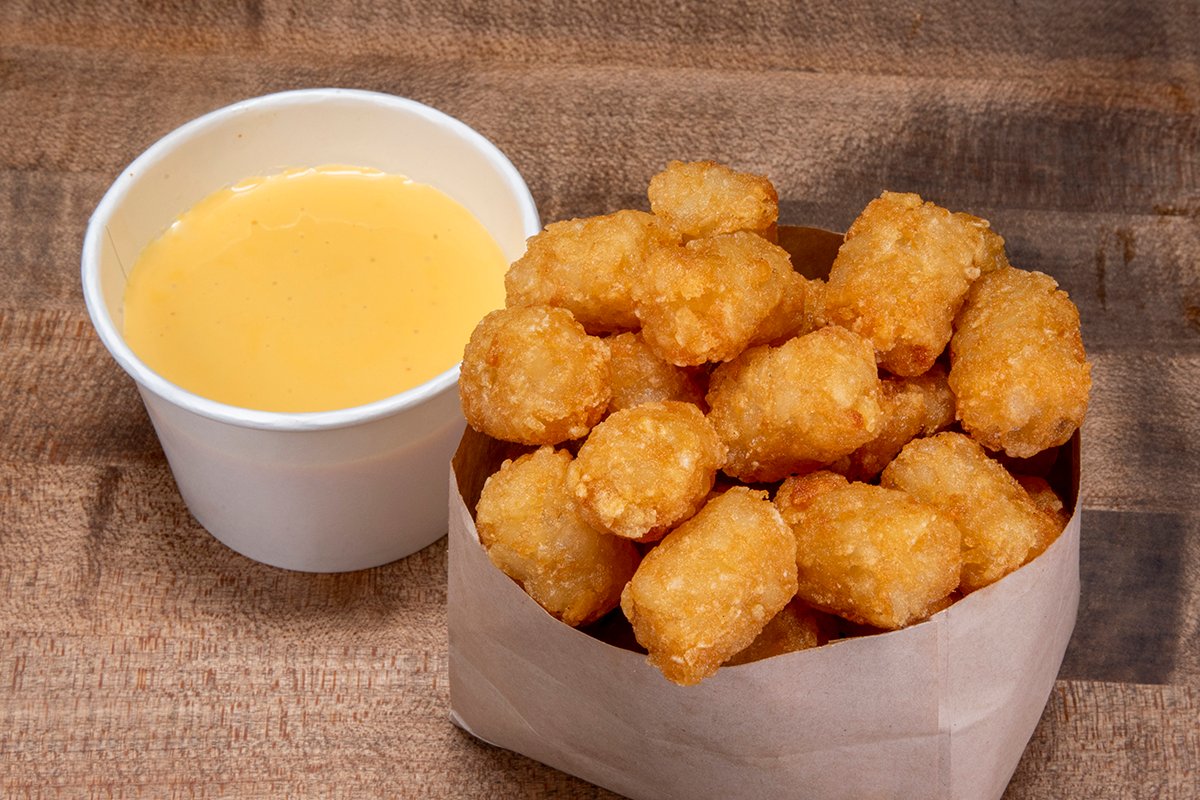 Order CHEESE TOTS food online from Bad Mutha Clucka store, West Covina on bringmethat.com