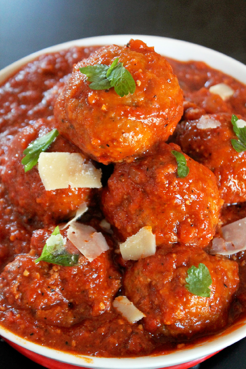 Order 5 Piece Meatballs food online from New York Pizza store, Greensboro on bringmethat.com