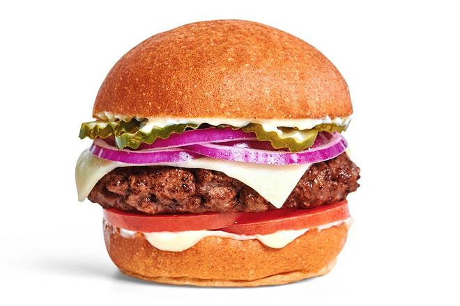 Order The No. 6 Burger food online from Burgerville store, Lake Oswego on bringmethat.com