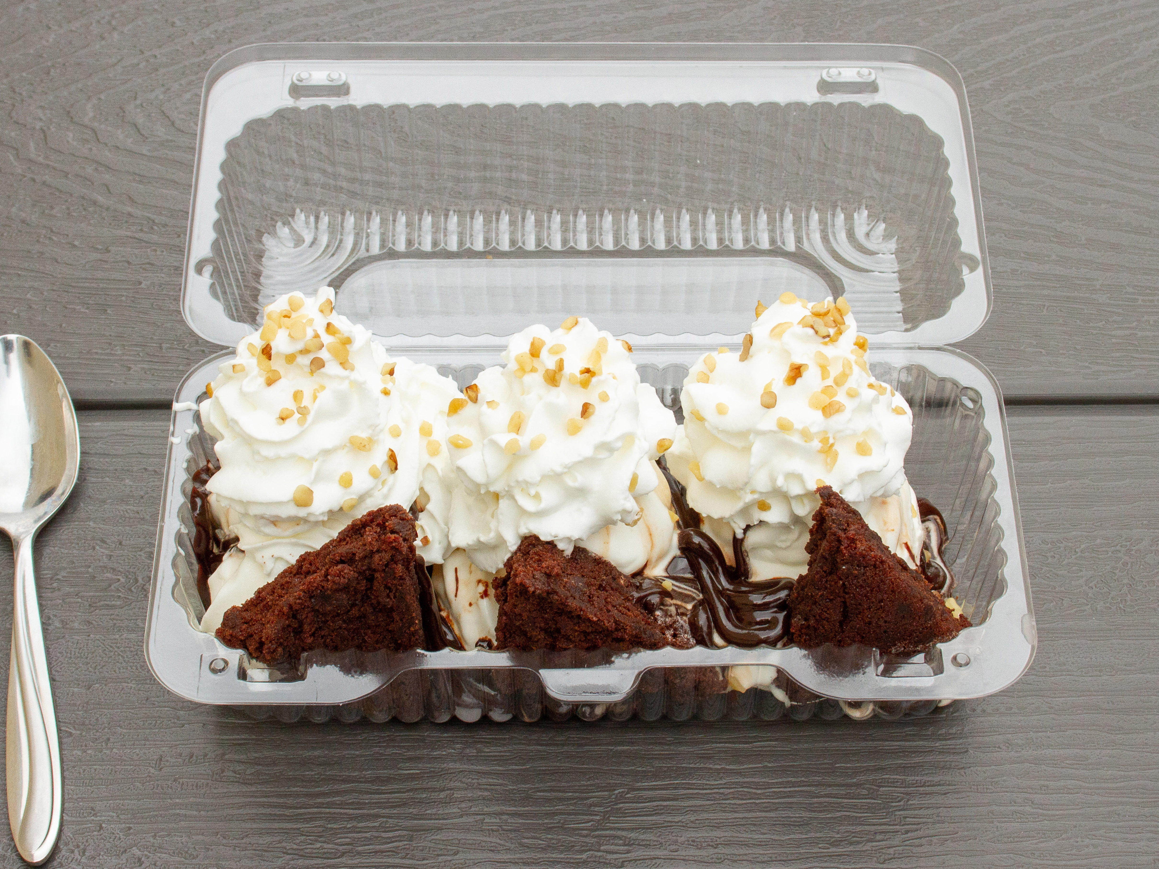 Order Brownie Bits Sundae food online from Nanabette Ice Cream store, Woburn on bringmethat.com
