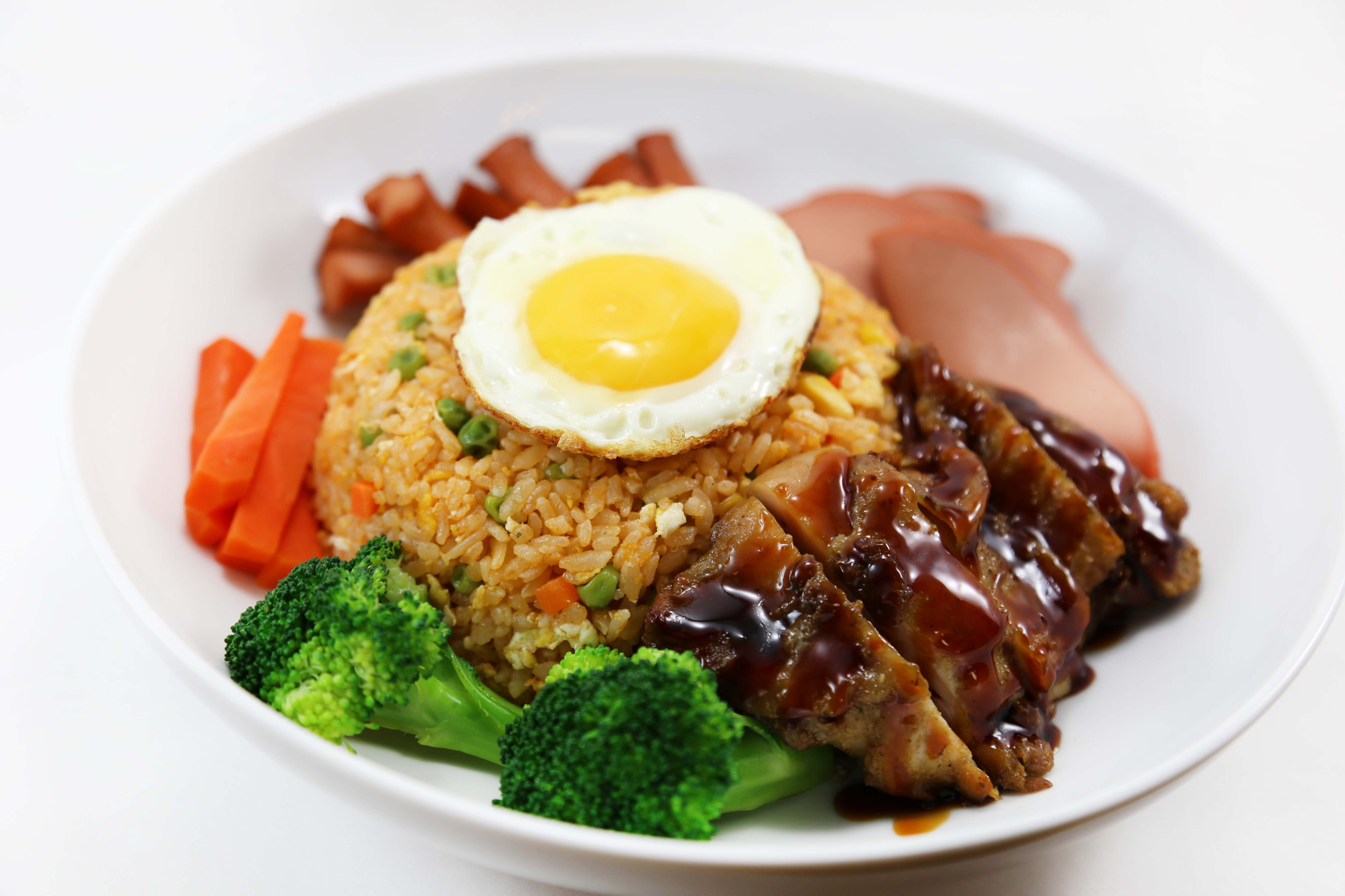 Order 48. American Fried Rice food online from Eto'o store, Chicago on bringmethat.com