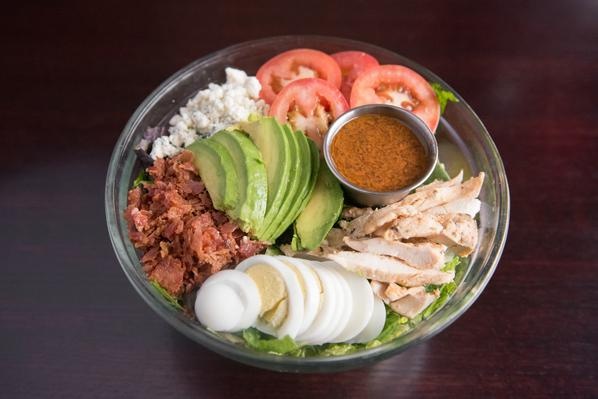 Order Cobb Salad food online from Soprano's Pizza & Pasta store, Seattle on bringmethat.com