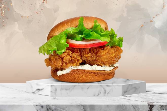 Order Fried To Be Nice (Fried Chicken Sandwich) food online from The Loved Buns store, Las Vegas on bringmethat.com