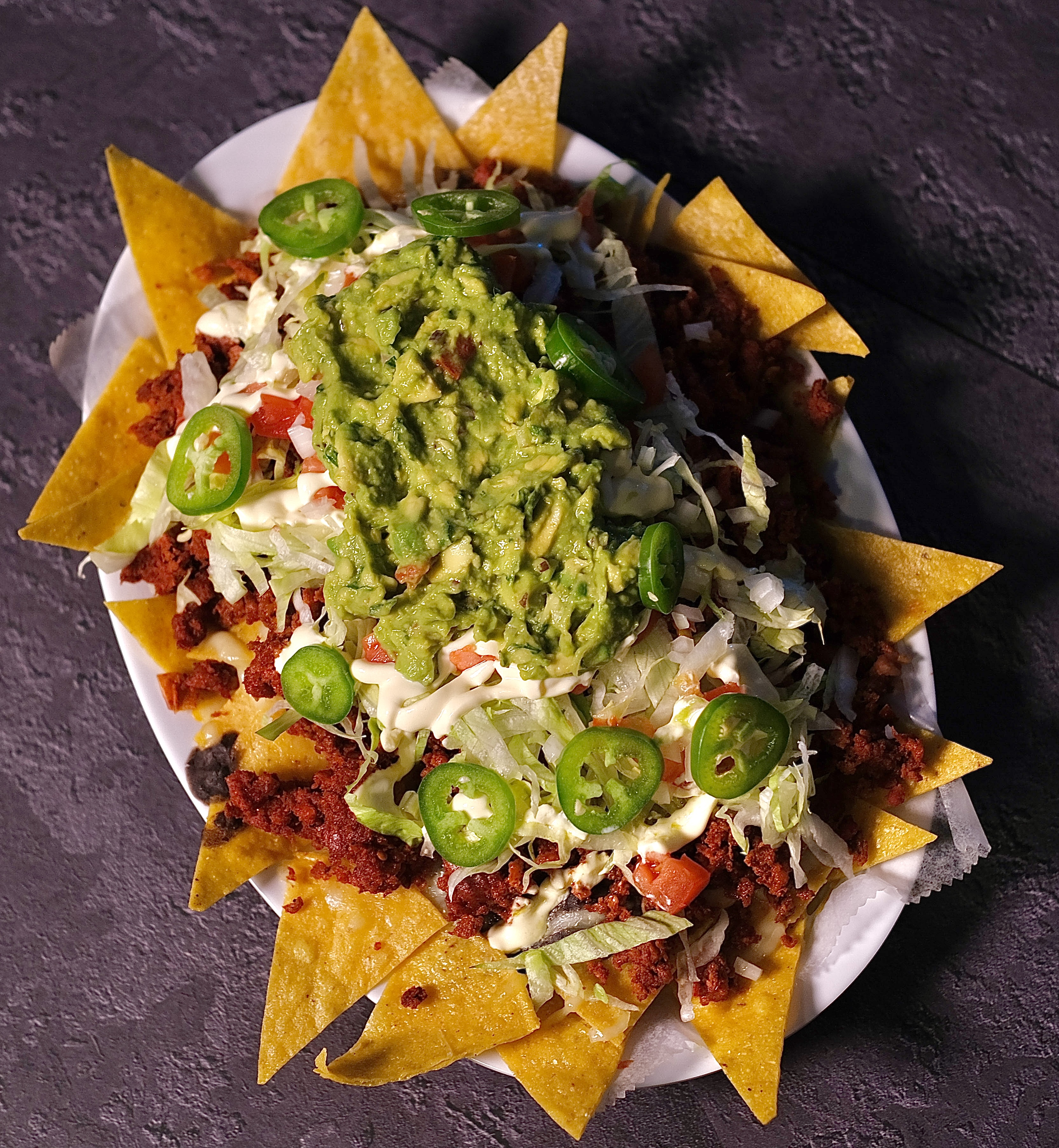 Order Nachos food online from Time Tequila Bar Cafe store, Glendale on bringmethat.com