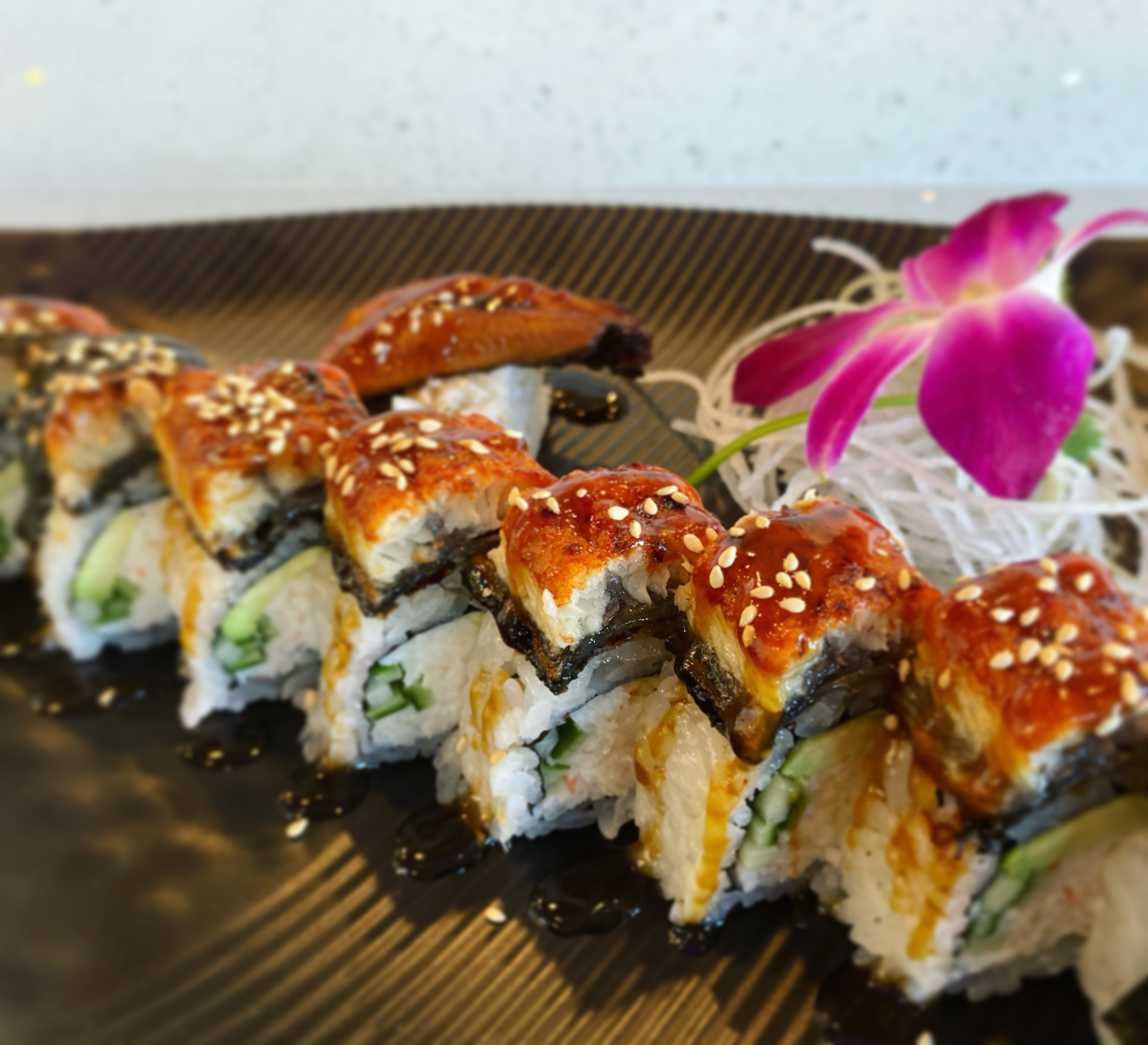 Order Dragon Roll food online from Sushi Ka store, Wildomar on bringmethat.com