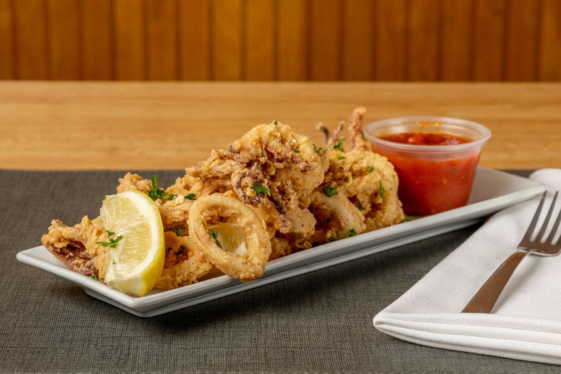 Order Fried Calamari food online from Sal's Place store, Highland on bringmethat.com