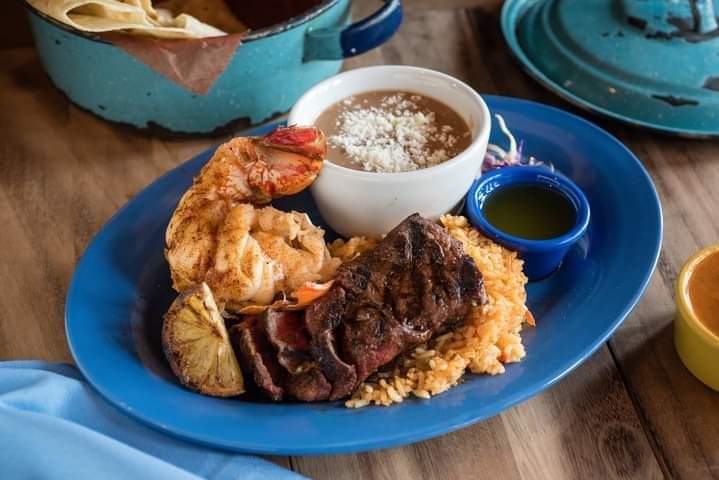 Order 1/2 Lobster and Steak Special food online from Ortega Mexican Bistro store, San Diego on bringmethat.com