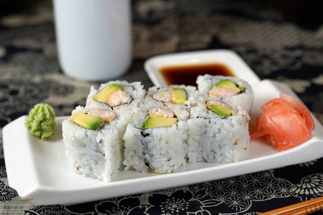 Order Spicy shrimp roll food online from Osaka Sushi & Fresh Smoothies store, Chicago on bringmethat.com
