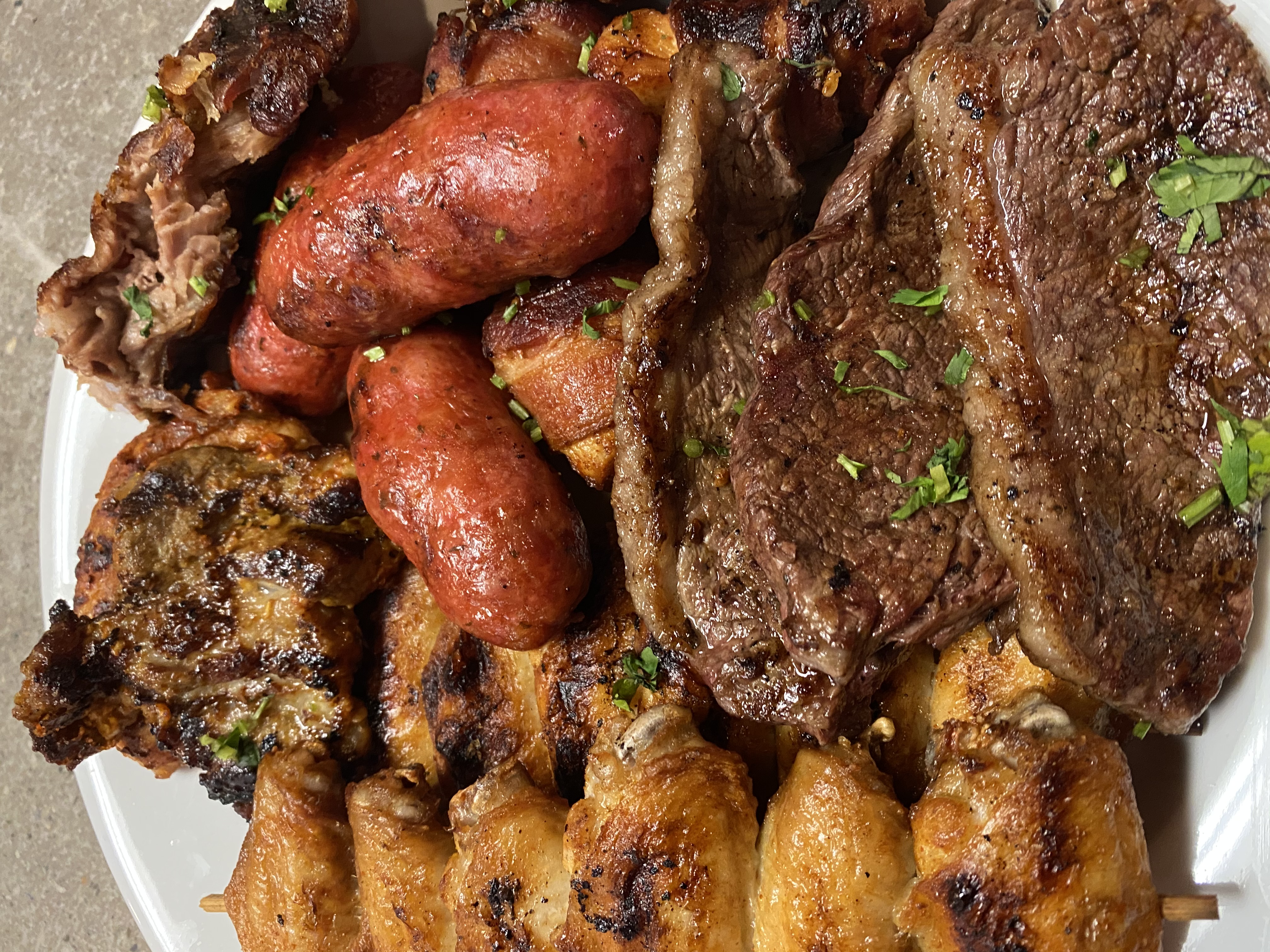 Order 2 Person Brazilian Rodizio Platter food online from Eurogrill store, Caldwell on bringmethat.com