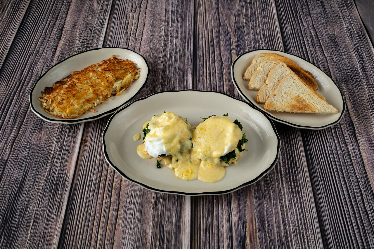Order Eggs Florentine food online from House of Pies store, Los Angeles on bringmethat.com