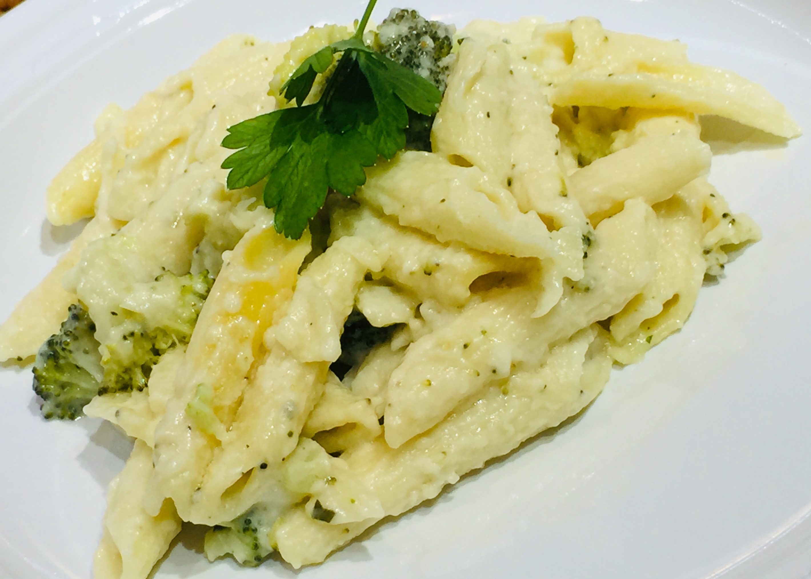 Order Catering Shells in Alfredo Sauce food online from Tio Pio store, Brooklyn on bringmethat.com