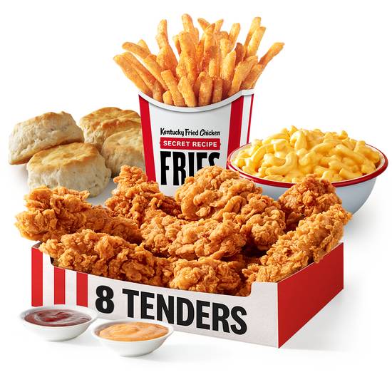 Order 8 Tenders Family Bucket Meal food online from KFC store, Youngstown on bringmethat.com