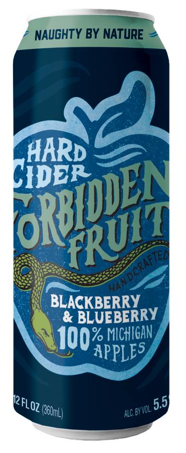 Order St Julian Forbidden Fruit Hard Cider Blackberry & Blueberry food online from Deerings Market store, Traverse City on bringmethat.com