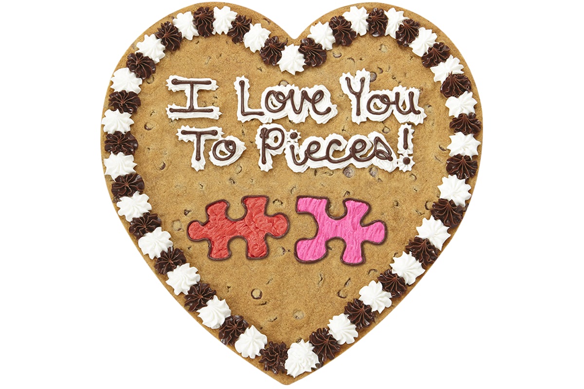 Order I Love you to Pieces! - HV2035 food online from Great American Cookies store, Mobile on bringmethat.com