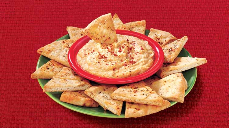 Order Tuscan Hummus - Appetizer food online from Sicilian Pizza store, Alexandria on bringmethat.com