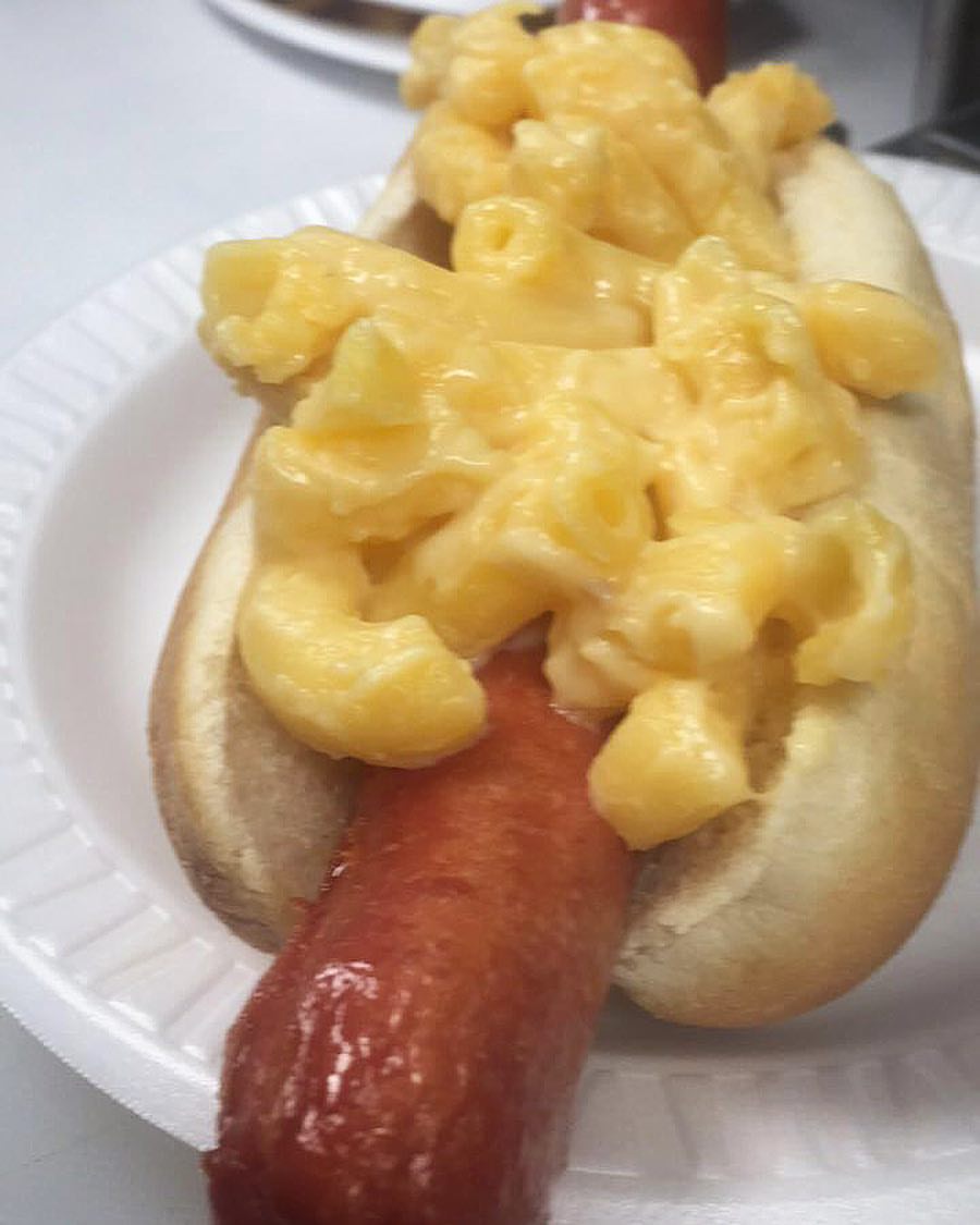 Order Mac and Cheese Dog food online from Weenies store, Madison on bringmethat.com