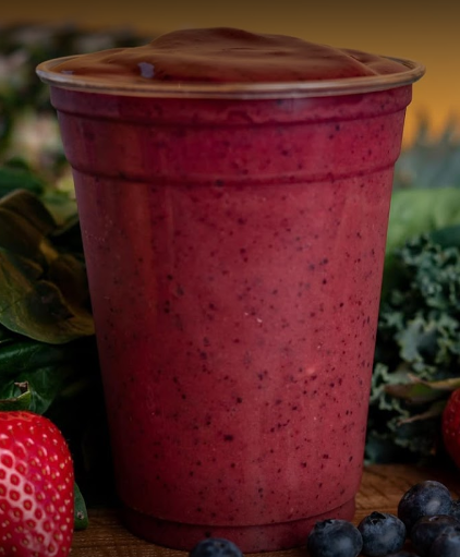 Order Aronia Island Smoothie food online from Juice Stop store, Grand Island on bringmethat.com