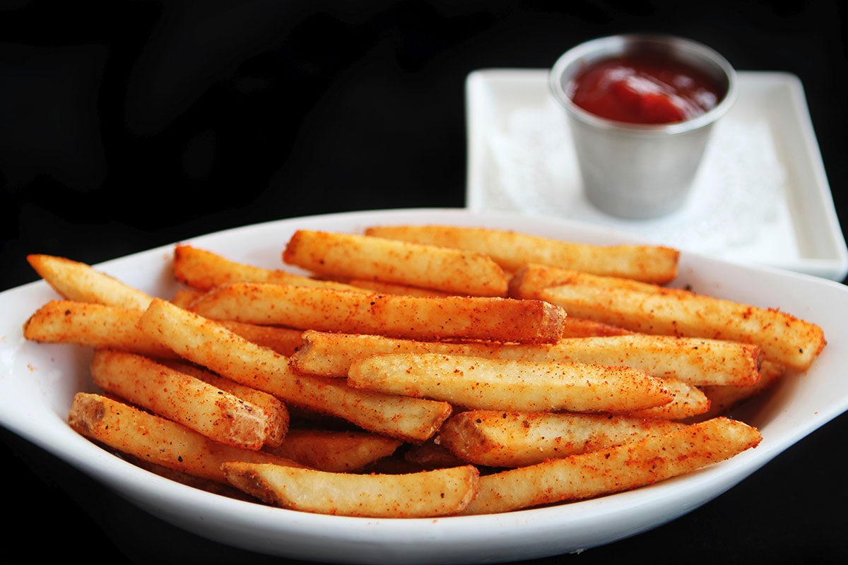 Order French Fries food online from Perry's Steakhouse & Grille store, Raleigh on bringmethat.com