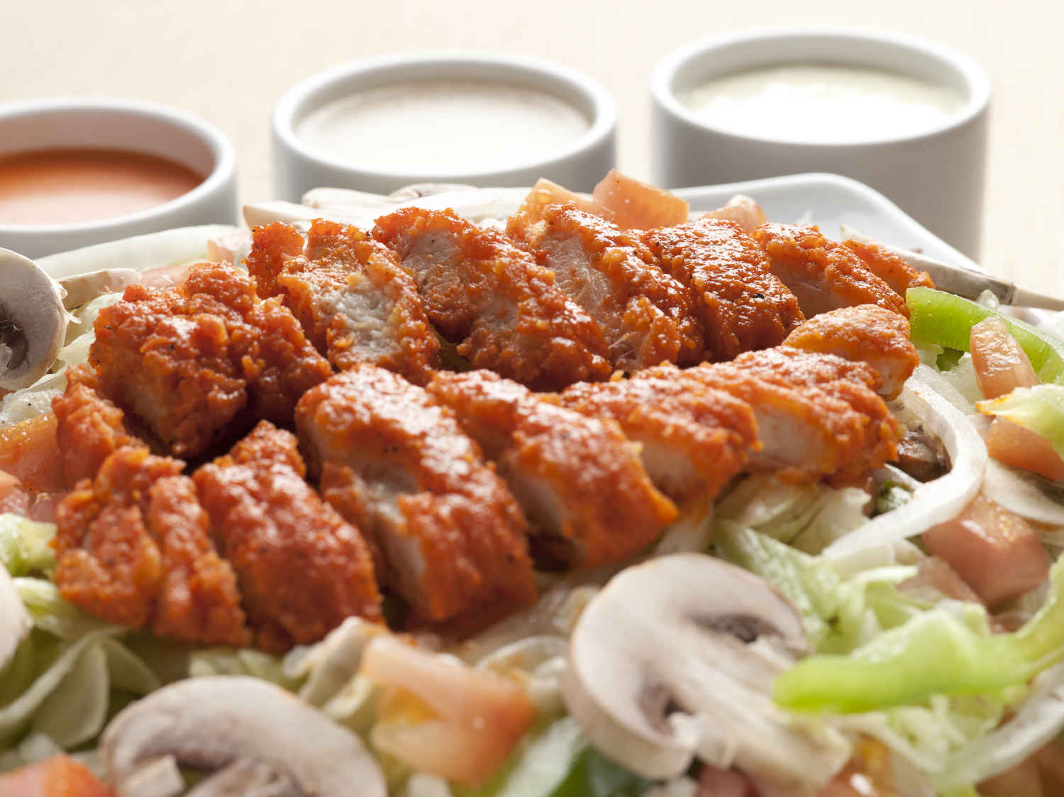 Order Buffalo Chicken Salad food online from Jimano Pizzeria store, Mchenry on bringmethat.com
