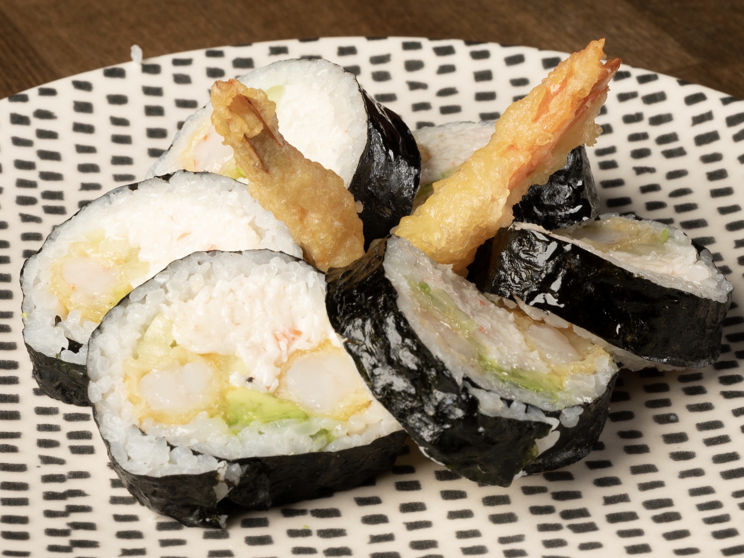 Order Tempura Roll food online from Zeppin Sushi store, Los Angeles on bringmethat.com