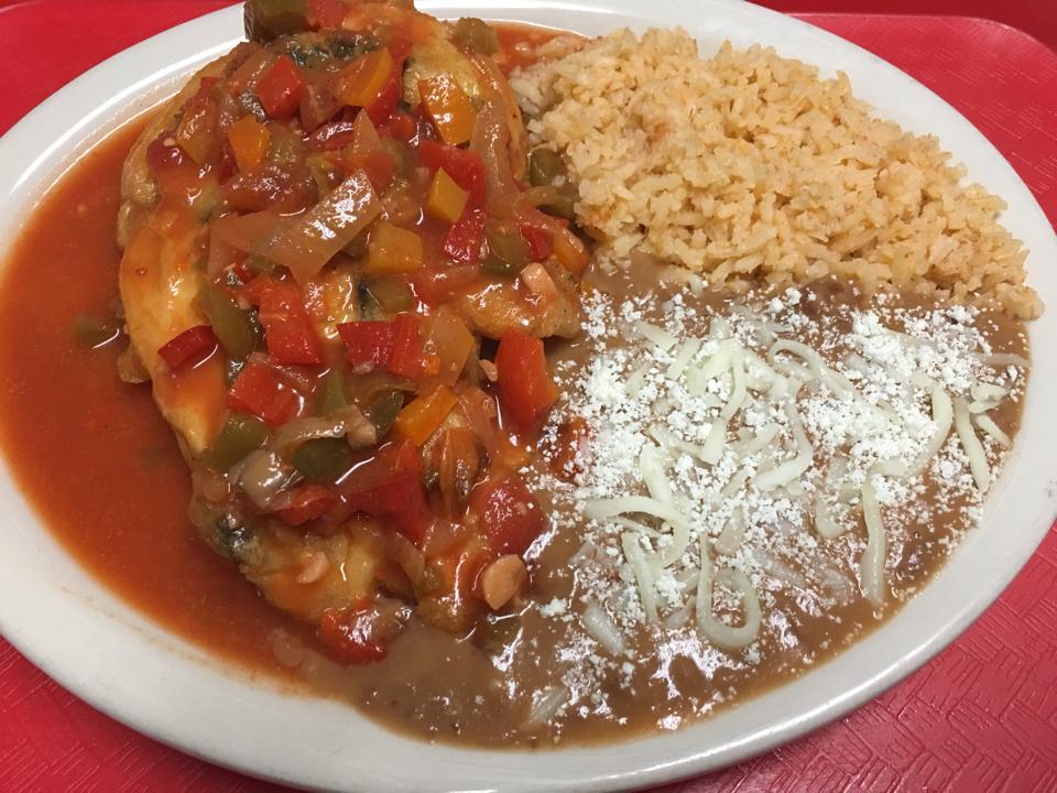 Order Chille Relleno food online from Tacos Sahuaro store, Phoenix on bringmethat.com